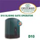 D10-Sliding Gate Operator 