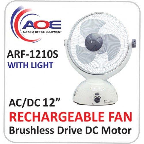 Image result for Aurora Rechargeable Fan ARF-1210S