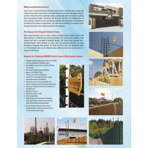 Electric Fence System Basic Package for 1 Kanal Lahore