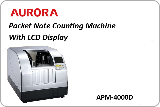 Packet Note Counting Machine APM-4000D